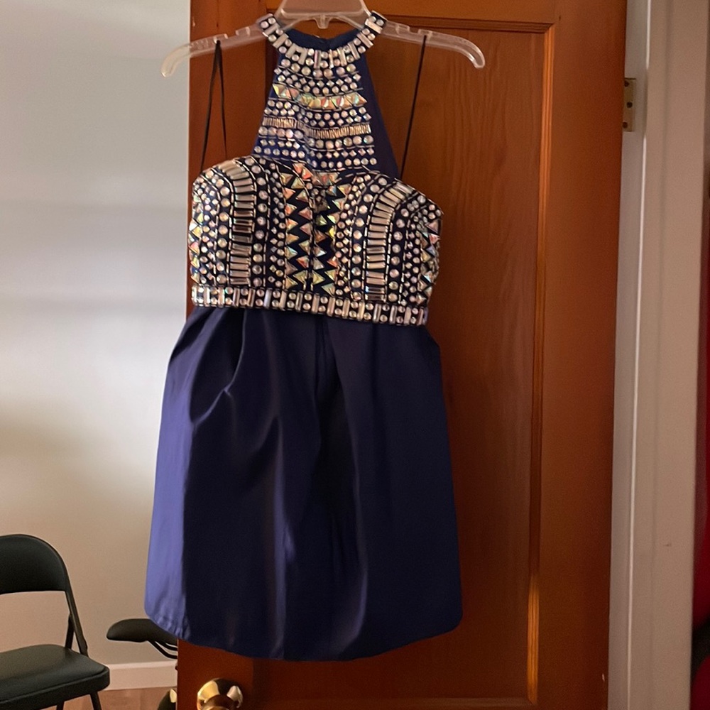2 piece prom dress